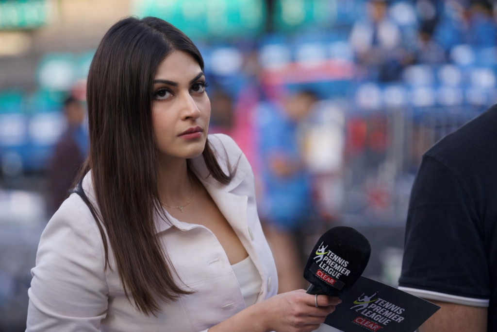 Yesha Sagar Power Play in White Pantsuits Elevating Tennis Whites to Red-Carpet Worthy